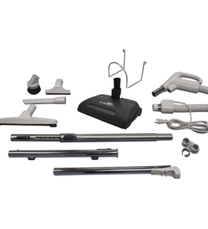 Ensemble boyau 110/24v avec balai électrique et accessoires de Luxes