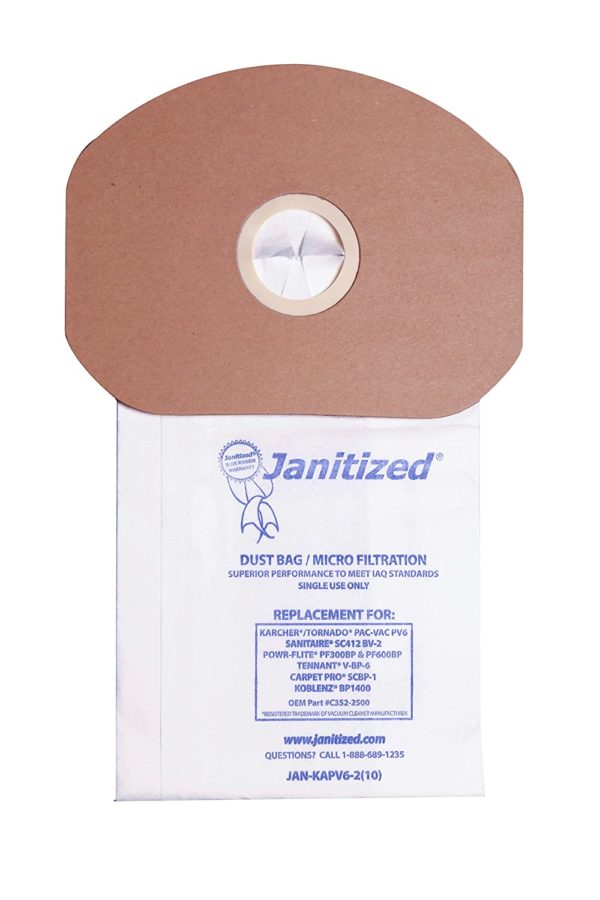 Sac Carpet-Pro & sanitaire power-pro dorsal (backpack)
